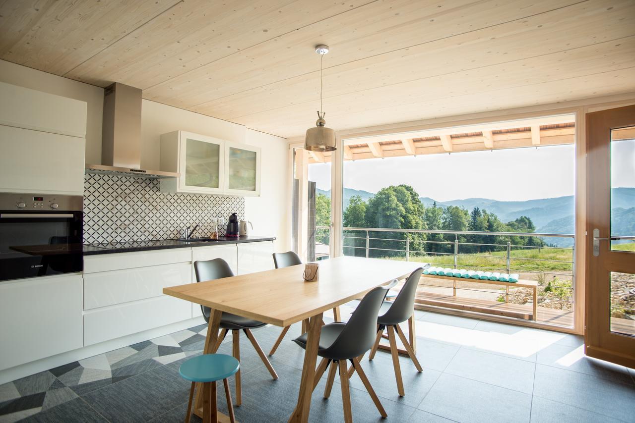 Appartement La Joux Chaupe à Saint-Ursanne Extérieur photo