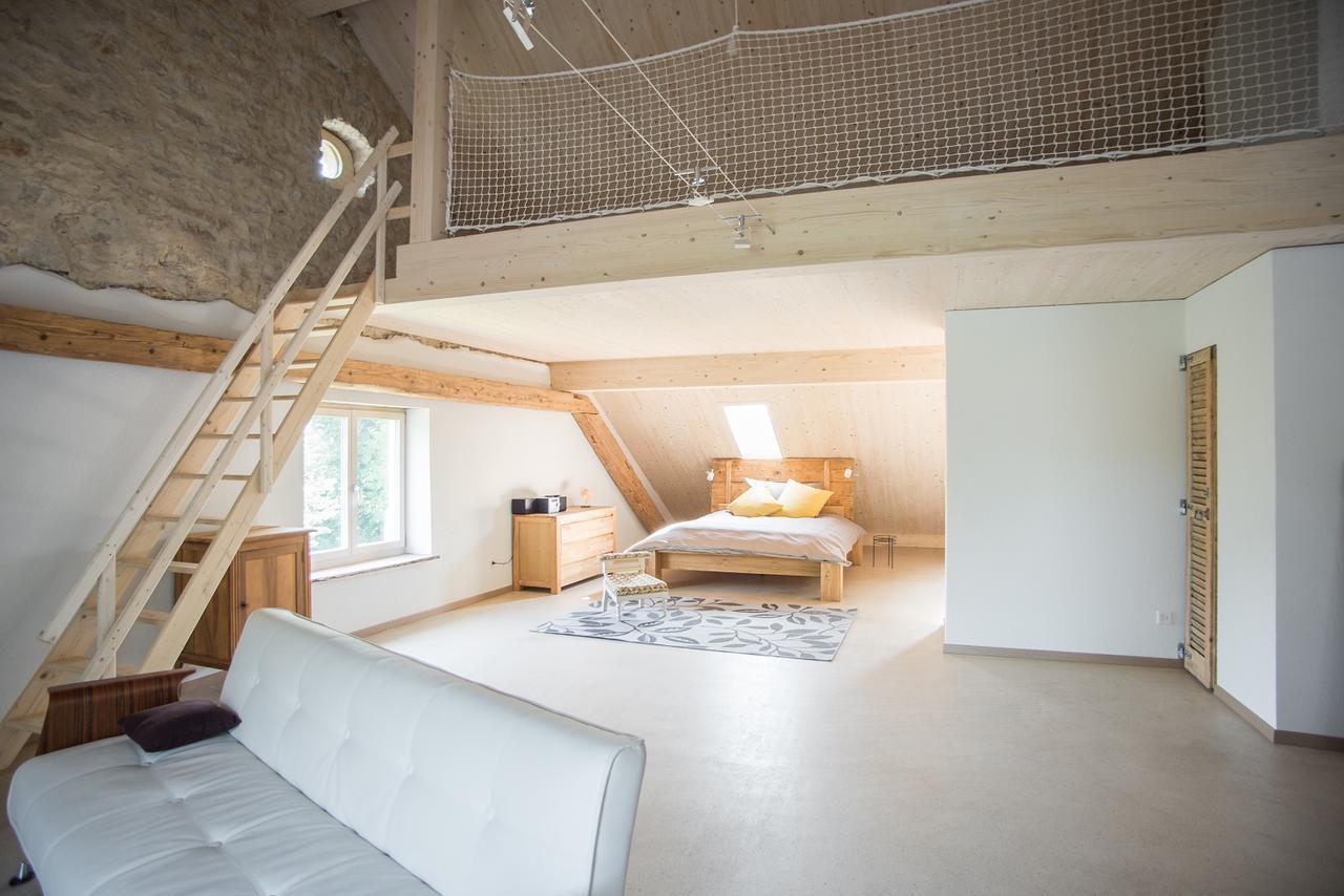 Appartement La Joux Chaupe à Saint-Ursanne Extérieur photo