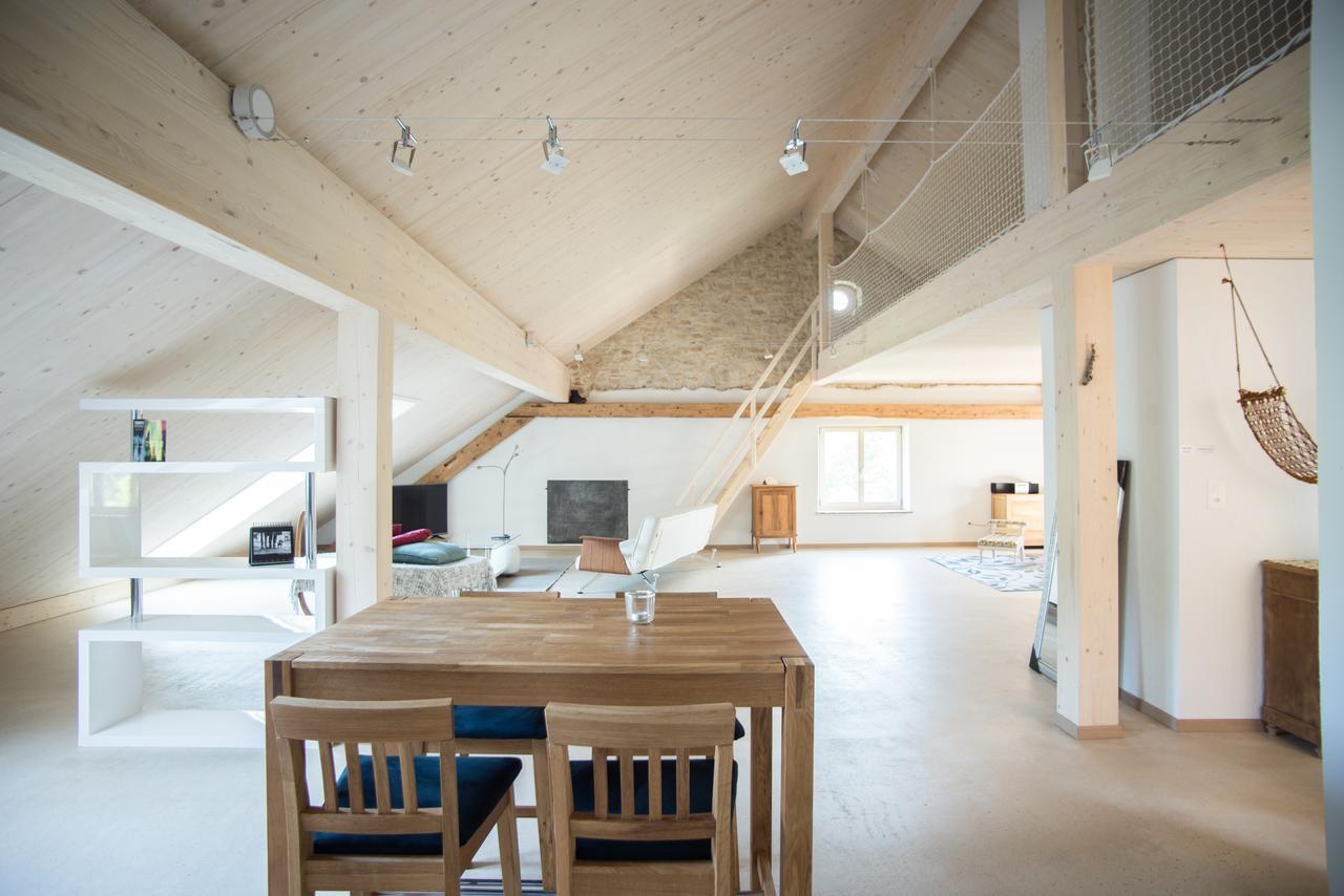 Appartement La Joux Chaupe à Saint-Ursanne Extérieur photo