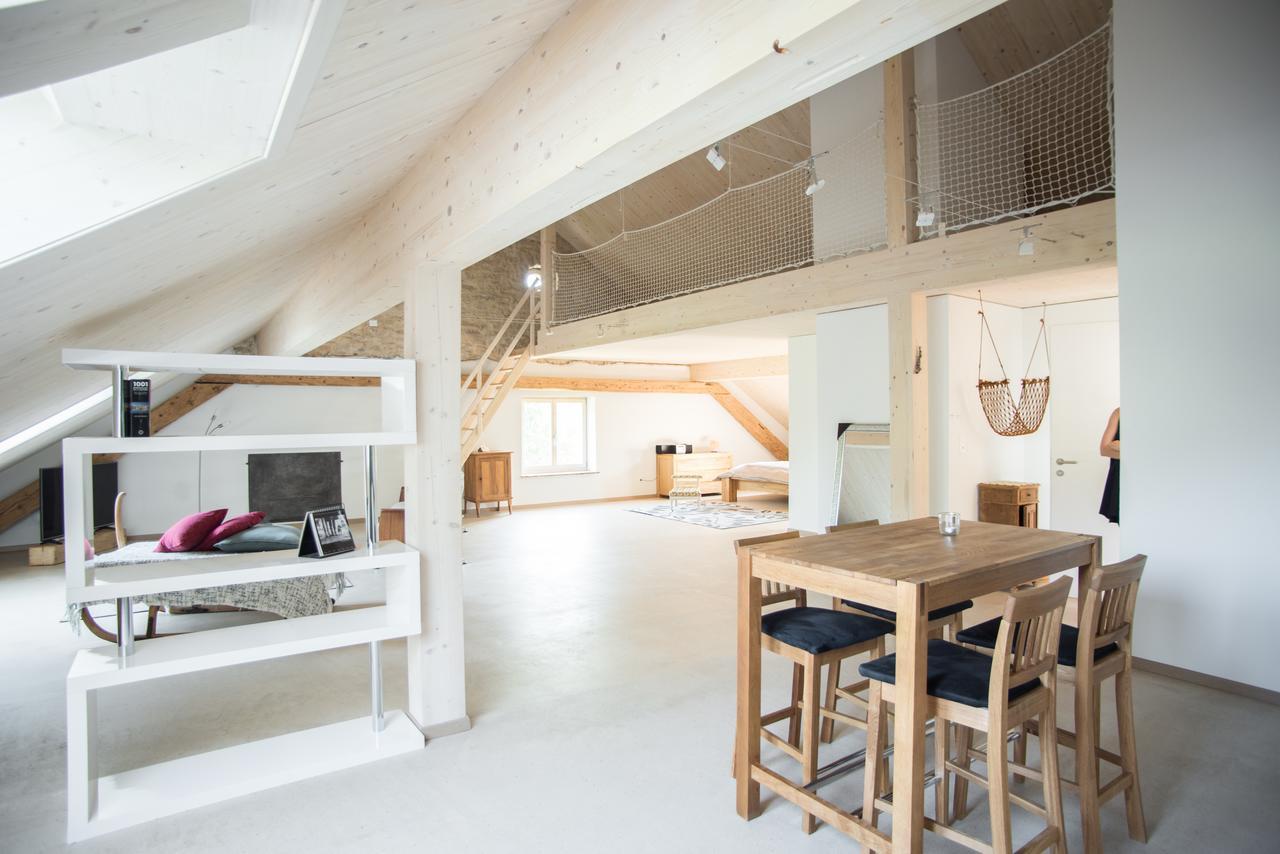 Appartement La Joux Chaupe à Saint-Ursanne Extérieur photo