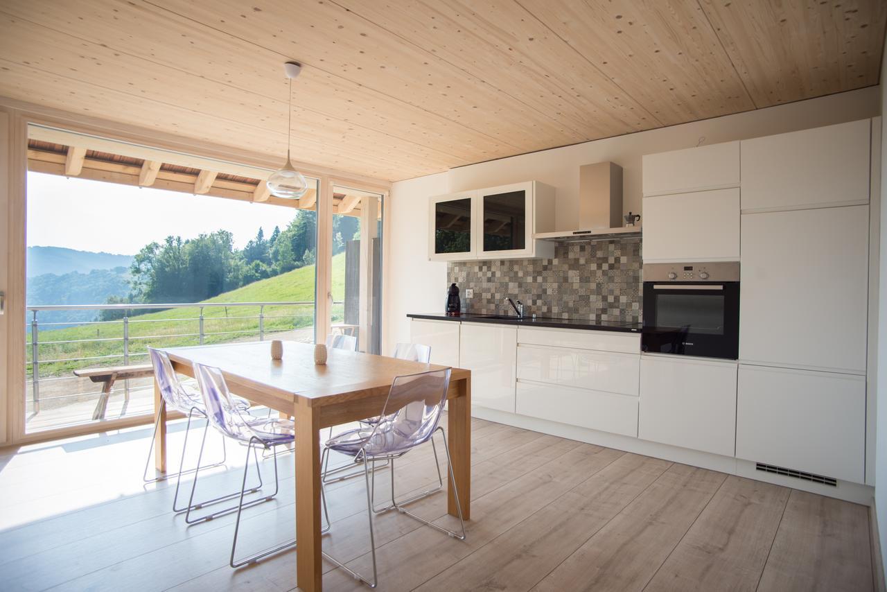 Appartement La Joux Chaupe à Saint-Ursanne Extérieur photo