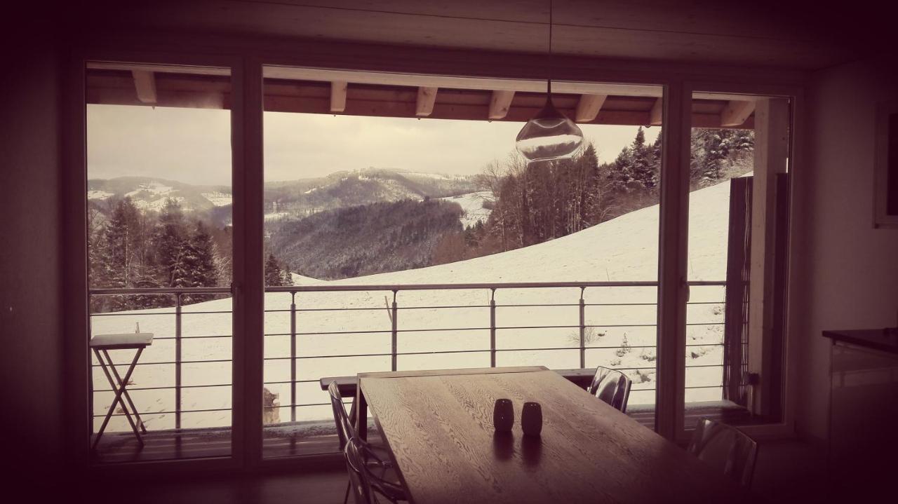 Appartement La Joux Chaupe à Saint-Ursanne Extérieur photo